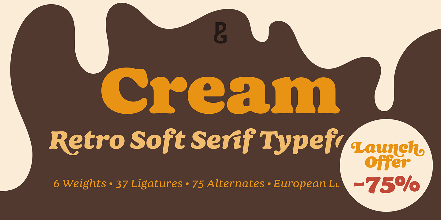 Example font Cream #15